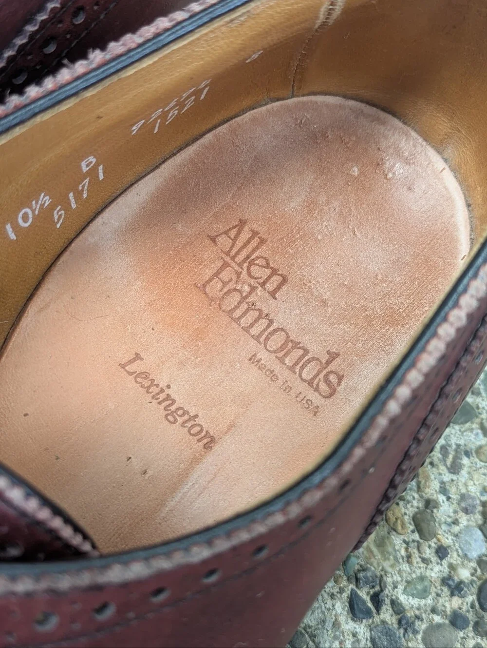 Allen Edmonds Lexington Cap Toe Oxford